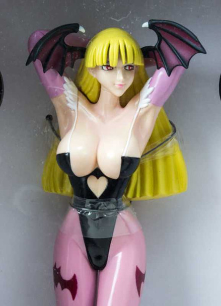 Darkstalkers (Vampire) MORRIGAN Blonde Capcom DX Sofubi Figure Banpresto JAPAN GAME Japanimedia Store FRONT