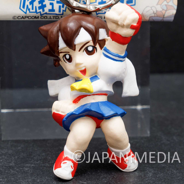 Pocket Fighter Sakura Figure Key Chain GAME CAPCOM / Street Fighter ZERO Japanimedia Store FRONT