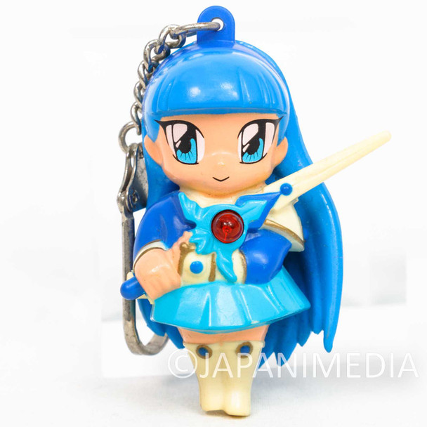Retro Magic Knight Rayearth Umi Ryuzaki Mini Figure Keychain CLAMP 2 Japanimedia Store FRONT