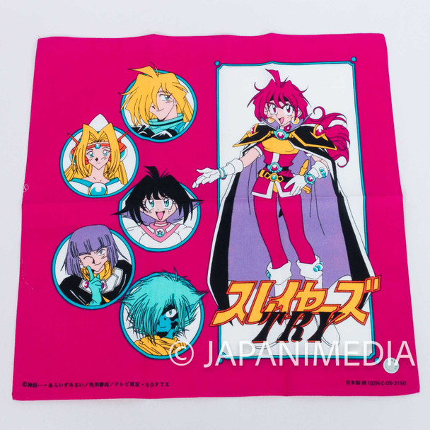 Slayers TRY Handkerchief 11.75x11.25 inch LINA AMELIA FILIA JAPAN ANIME 2 Japanimedia Store FRONT