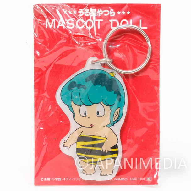 Retro RARE! Urusei Yatsura TEN Acrylic Mascot Keychain ANIMEC Japanimedia Store FRONT