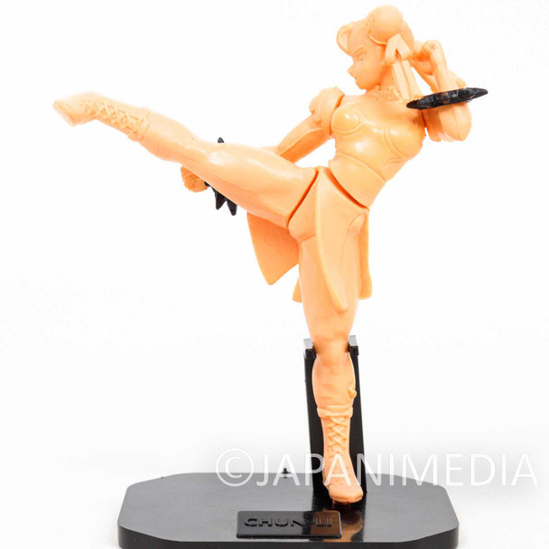 Retro RARE! Street Fighter 2 Chun-Li Kick Mini Figure Kit BANDAI 1993 Japanimedia Store FRONT