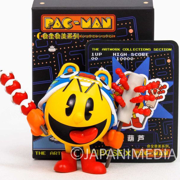 Pac-Man Cosplay Mini Figure Candied Hawthorn ver. / PAC-LAND NAMCO FAMICOM Japanimedia Store FRONT