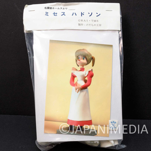 Retro RARE!! Sherlock Hound Detective Holmes Sherlock Holmes Mrs. Hudson Resin Cast Model Kit Japanimedia Store FRONT