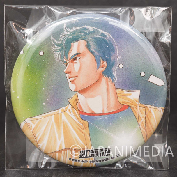 City Hunter Can Badge Pins #3 Ryo Saeba JAPAN Hojo Tsukasa Japanimedia Store FRONT