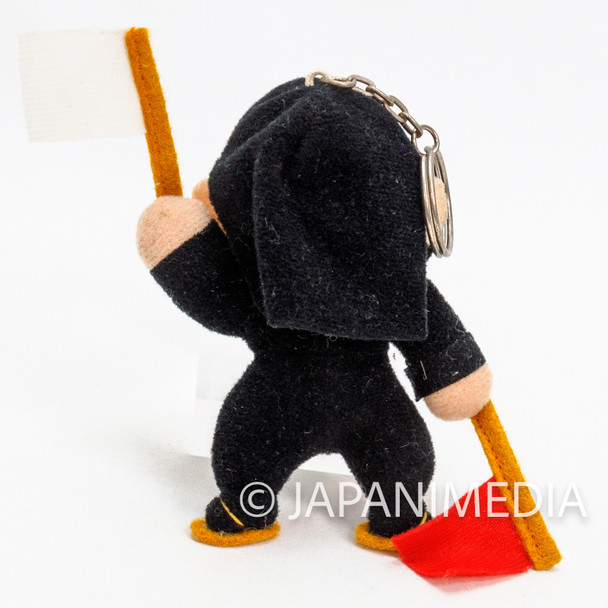 Retro RARE Samurai Shodown Kuroko Plush Keychain SNK NEOGEO Japanimedia Store
Front