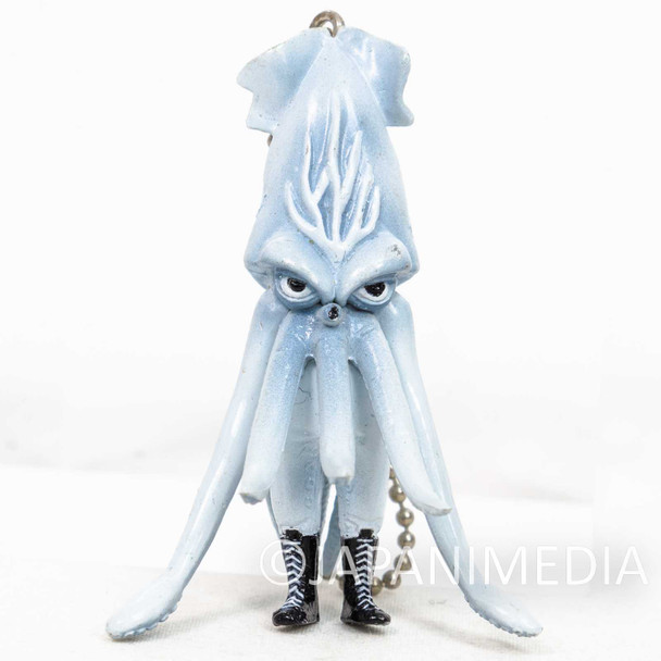 RARE Ika Calamari Wrestler Movie Figure Keychain JAPAN 1 Japanimedia Store FRONT