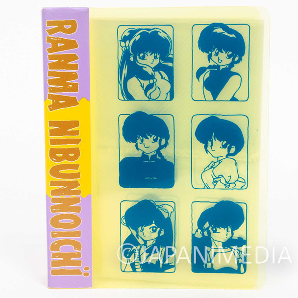 Retro Ranma 1/2 Trading Card Holder Binder Movic Japanimedia Store FRONT