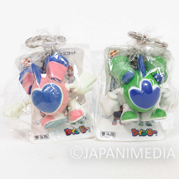RARE! TwinBee WinBee & Gwinbee Figure Key Chain Konami FAMICOM NES Japanimedia Store FRONT