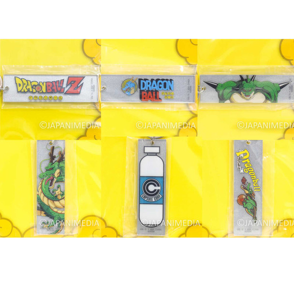 Set of 6 Dragon Ball Acrylic Plate Keychain BANDAI Japanimedia Store FRONT