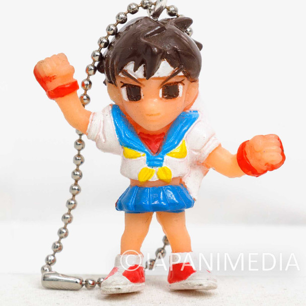 Street Fighter 2 Mini Figure Sakura Figure Ballchain Capcom JAPAN GAME 3 Japanimedia Store FRONT