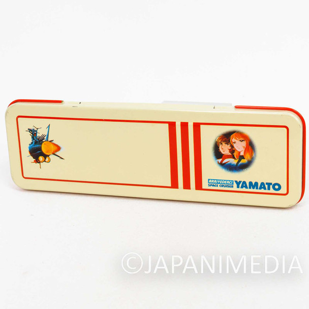 Retro RARE! Space Battleship YAMATO Can Pen Case JAPAN ANIME Japanimedia Store FRONT