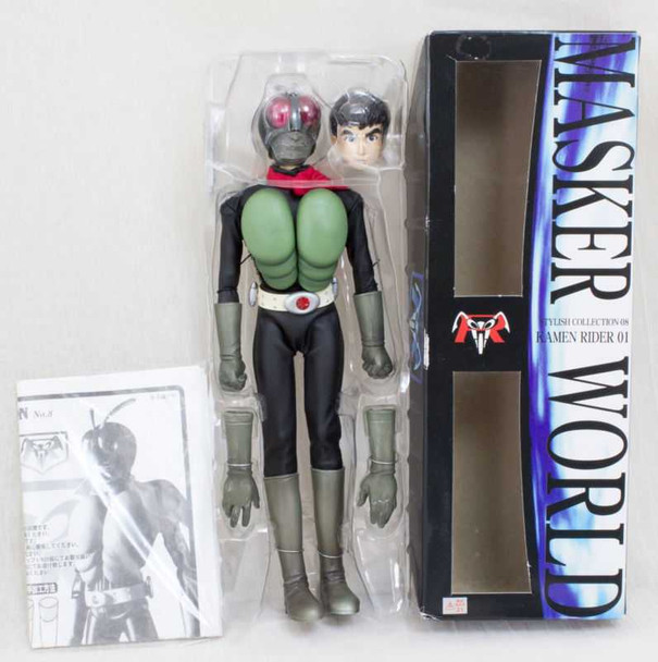 Kamen Rider 01 Stylish Collection Figure 08 Masker World Medicom Toy JAPAN Japanimedia Store FRONT