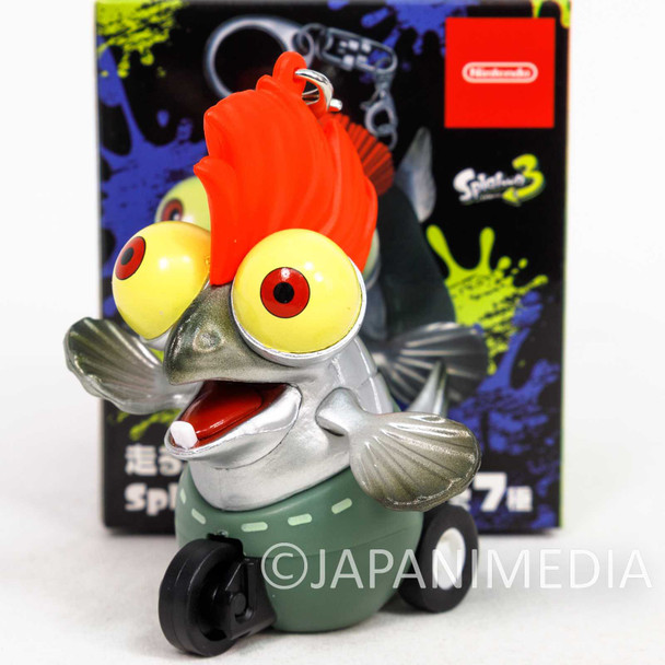 Splatoon 3 Smallfry Pull-back Car Figure Keychain #2 Nintendo Japanimedia Store FRONT