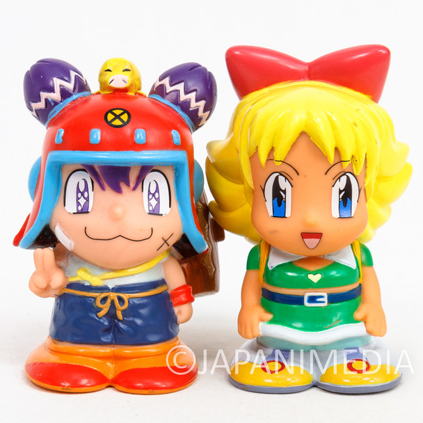 Retro RARE! Crocket! Corokke! Soft Vinyl Figure Coin Bank Croket & Drop Japanimedia Store FRONT