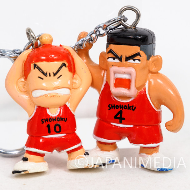 SLAM DUNK Hanamichi Sakuragi & Takanori Akagi Mini Figure Keychain Japanimedia Store FRONT