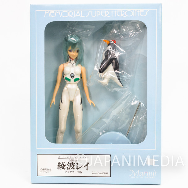 Evangelion Rei Ayanami Plug Suit & Penpen Figure Memorial Super Heroines Marmit Japanimedia Store FRONT
