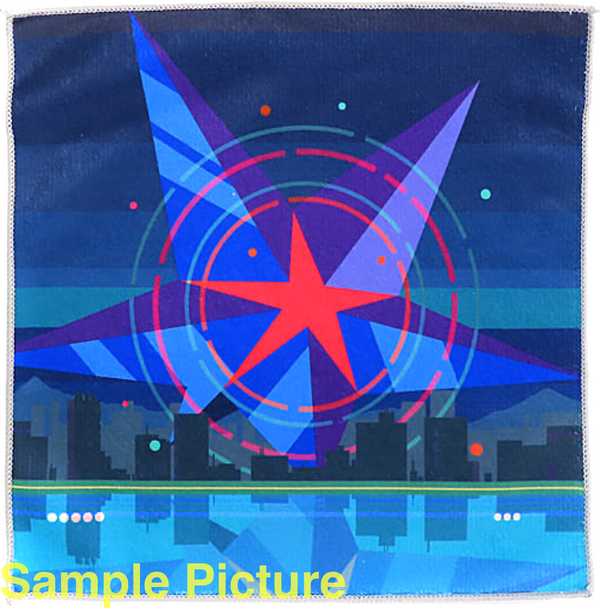 Evangelion 6th Angel Hand Towel 10x10inch BANDAI JAPAN Japanimedia Store FRONT