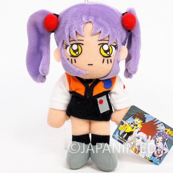 Martian Successor NADESICO Ruri Hoshino 8" Plush Doll SEGA Japanimedia Store FRONT