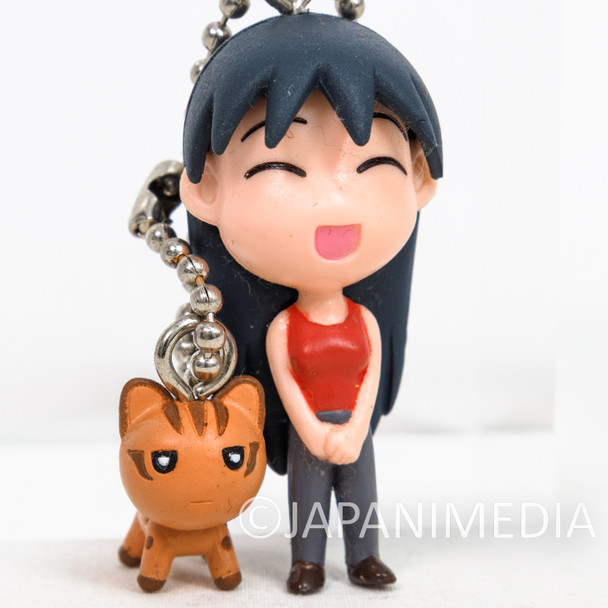 Azumanga Daioh Sakaki san Figure Keychain Kiyohiko Azuma JAPAN MANGA 2 Japanimedia Store FRONT