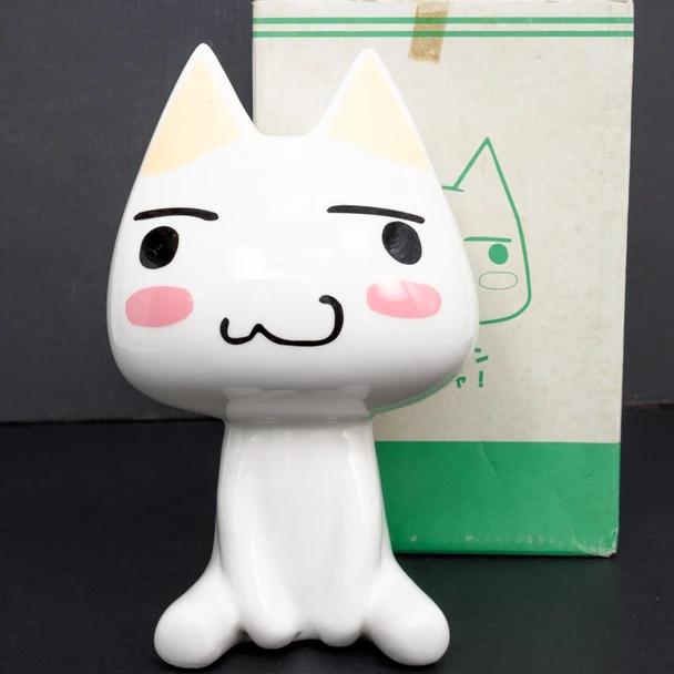 Sony Cat TORO INOUE Figure Coin Bank / Doko Demo Issyo Japanimedia Store FRONT