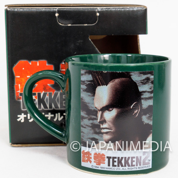 Tekken 2 JACK-2 Mug Namco JAPAN GAME Japanimedia Store FRONT