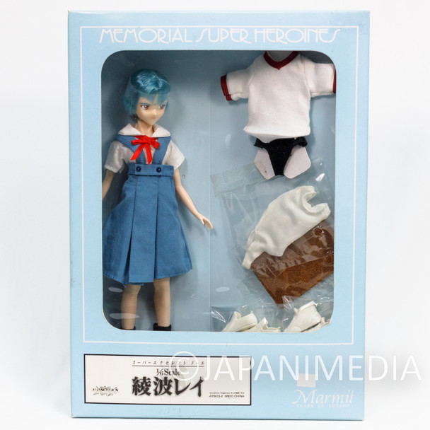 Evangelion Rei Ayanami School Uniform Figure Memorial Super Heroines Marmit Japanimedia Store FRONT