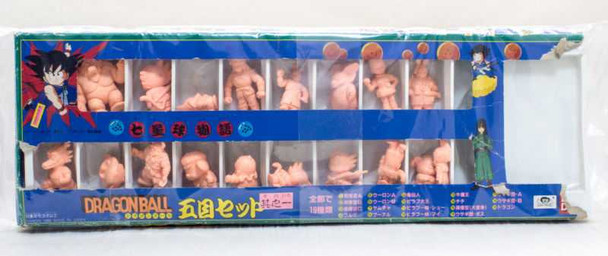 [JUNK ITEM] Dragon Ball Mini Rubber Figure Set Bandai 1986 JAPAN ANIME MANGA Japanimedia Store FRONT
