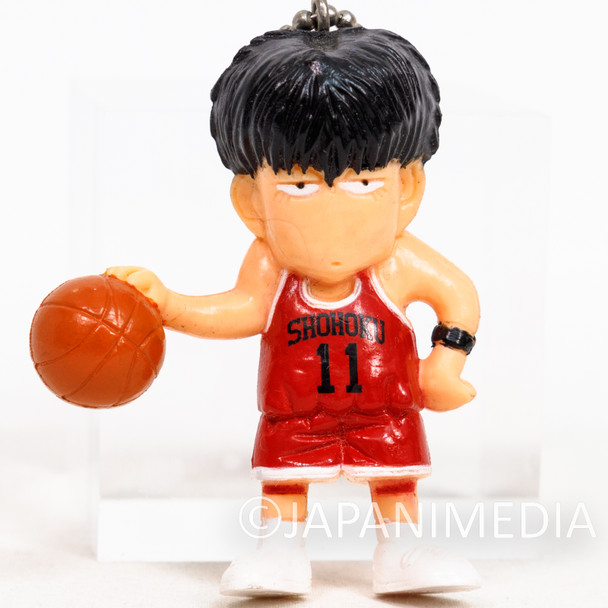 SLAM DUNK Kaede Rukawa Mini Figure Ball Key Chain JAPAN 5 Japanimedia Store FRONT