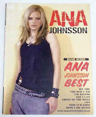 ANA JOHNSSON BEST BAND SCORE GUITAR&BASS TAB JAPAN Japanimedia Store FRONT