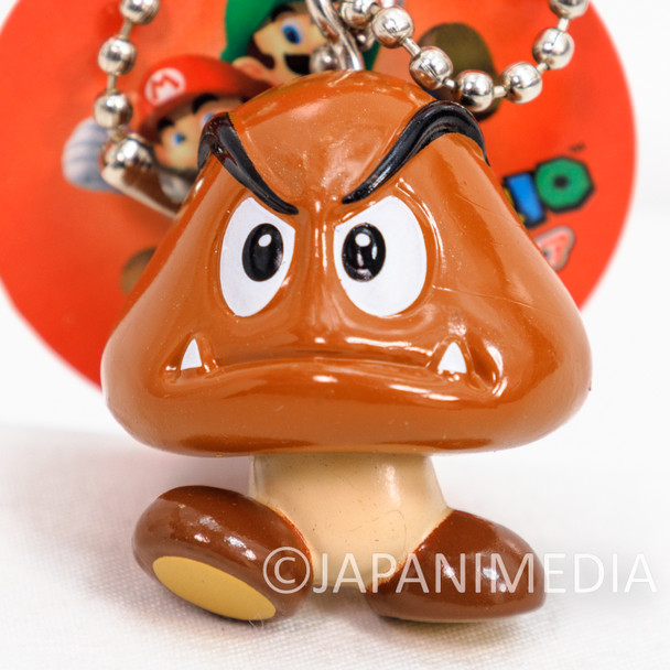 Super Mario Bros. Goomba Figure BallChain JAPAN NES FAMICOM NINTENDO Japanimedia Store FRONT