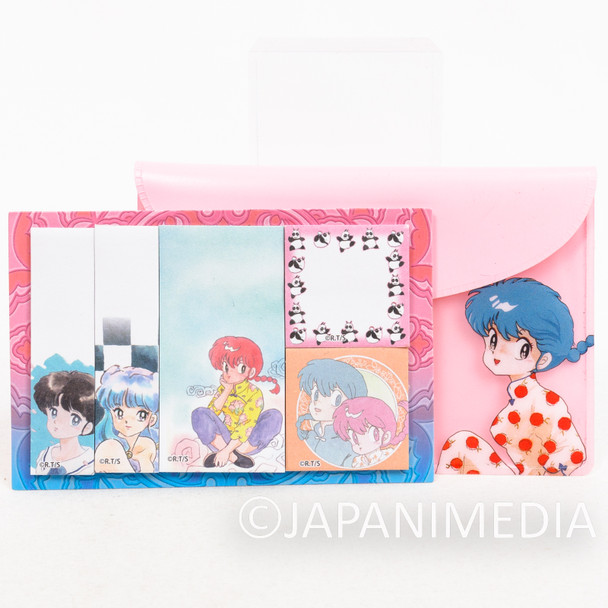 Ranma 1/2 Sticky Notes Tag & Case /Akane Shampoo Japanimedia Store FRONT