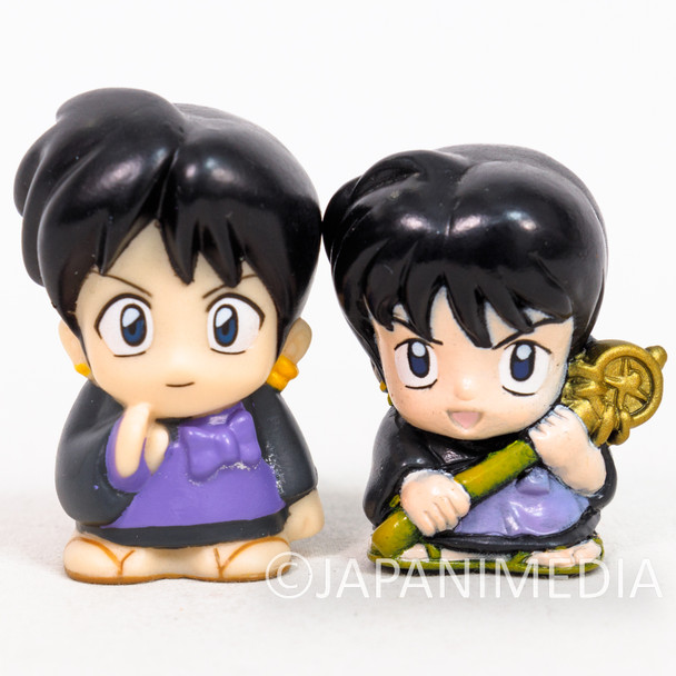 Inuyasha Miroku Finger Puppet Doll 2pc Set / RUMIKO TAKAHASHI Japanimedia Store FRONT