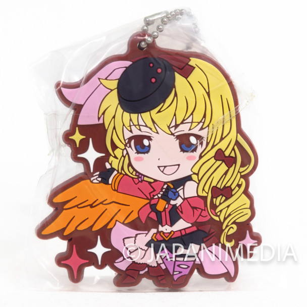 Macross Frontier Sheryl Nome 35th Capsule Rubber Mascot Keychain Japanimedia Store FRONT