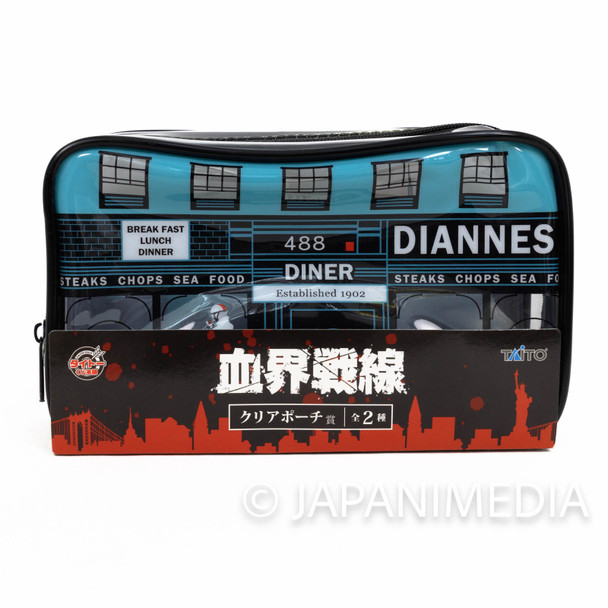 Blood Blockade Battlefront Clear Pouch bag [Leo & Zapp ver.] Japanimedia Store FRONT