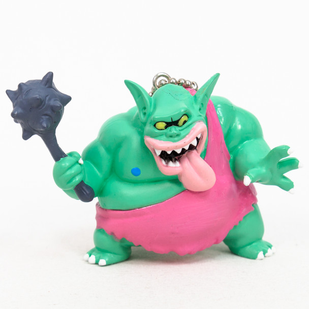 Retro RARE! Dragon Quest Boss Troll Mini Figure Ballchain WARRIOR ENIX Japanimedia Store FRONT