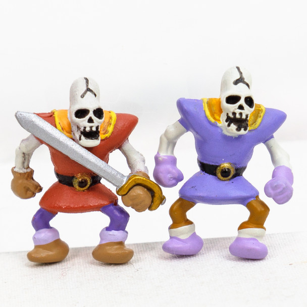 Retro RARE! Dragon Quest Skeleton & Skeleton soldier Miniature Figure WARRIOR Japanimedia Store FRONT