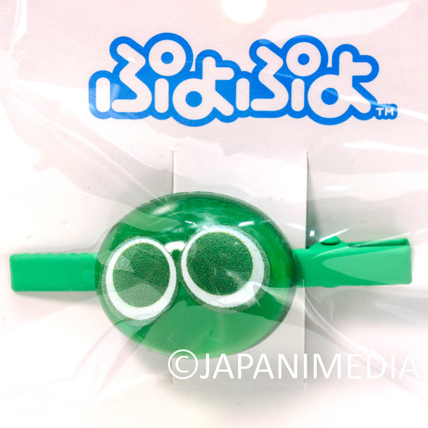 PUYO PUYO Green Hair Clip Japanimedia Store FRONT