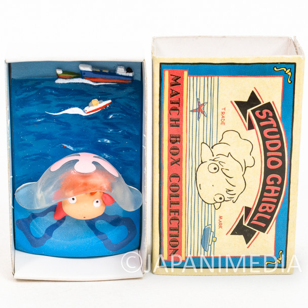 Ponyo on the Cliff by the Sea Figure in Box Ghibli JAPAN Japanimedia Store FRONT