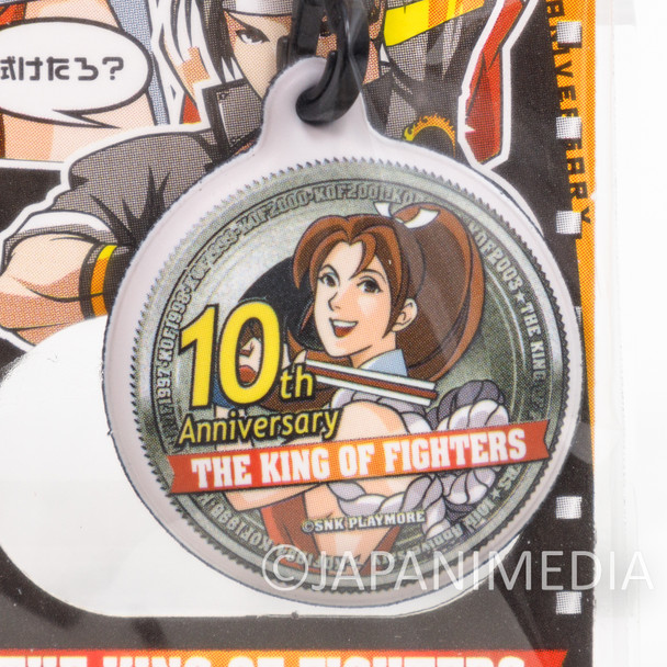 King of Fighters Mai Shiranui Screen Cleaner Mascot Strap KOF 10th Anniversary Japanimedia Store FRONT