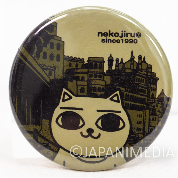 RARE Nekojiru Nyatta Can Badge Pins Japanimedia Store FRONT