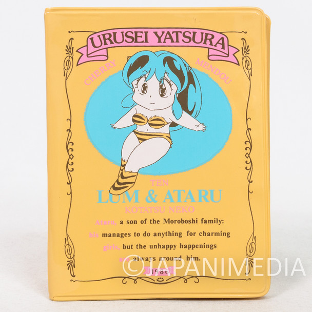 Retro RARE! Urusei Yatsura LUM Pass Card Case Holder 5 Japanimedia Store FRONT