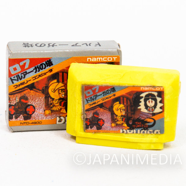 Tower of Druaga Cassette Mini Eraser AMADA JAPAN FAMICOM NES NAMCO Nintendo Japanimedia Store FRONT