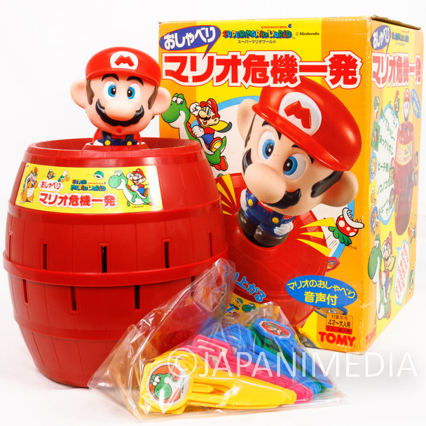 Retro RARE Super Mario World Lucky Stab Pop up Mario Game w/Sound NINTENDO Bros. Japanimedia Store FRONT