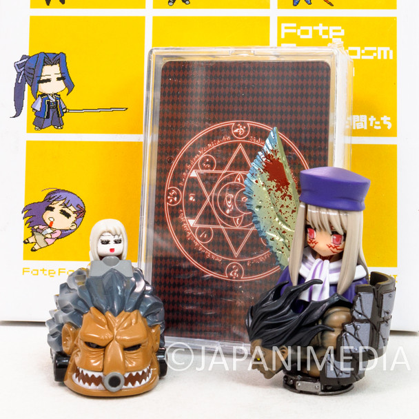 Fate/Stay Night Fantasm Box #1 / Illya Bust Figure / Berserker Pull-back Car / Playing Cards Japanimedia Store FRONT