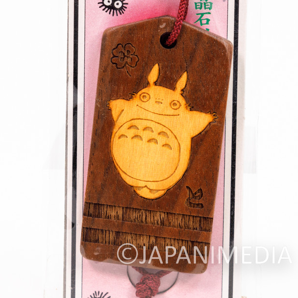 My Neighbor Totoro Wooden Mascot Strap Ghibli JAPAN ANIME Japanimedia Store FRONT