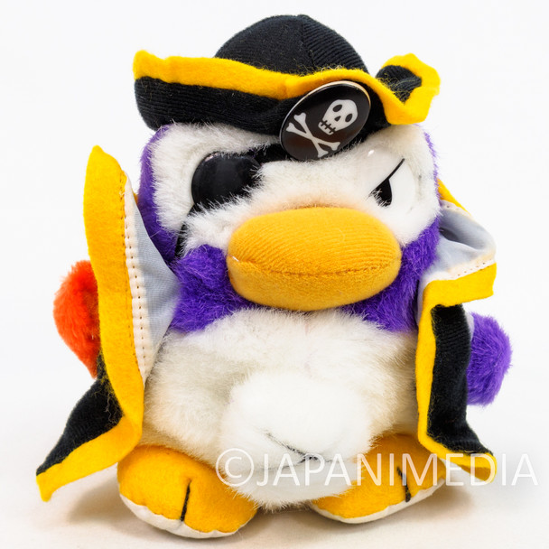 Retro RARE! Parodius Captain Penguinovsky III Plush Doll #2 KONAMI Japanimedia Store FRONT