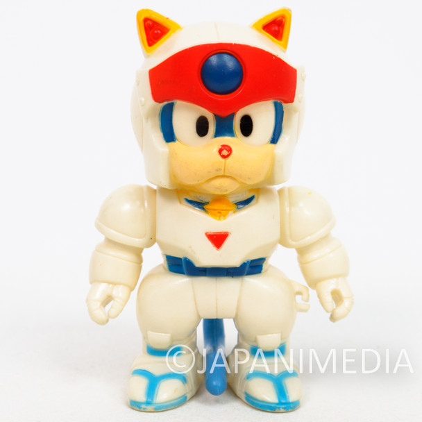 Retro RARE! Samurai Pizza Cats Speedy Cerviche Soft Vinyl Figure BANDAI Japanimedia Store FRONT