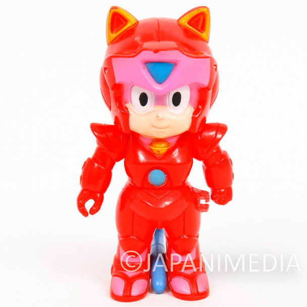 Retro RARE! Samurai Pizza Cats Polly Esther Soft Vinyl Figure BANDAI Japanimedia Store FRONT