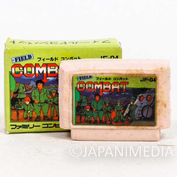 Field Combat Cassette Mini Eraser AMADA JALECO FAMICOM NES Nintendo Japanimedia Store FRONT